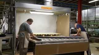 SABA Hybrid 120 Series  Assembling Pocket Spring Mattress EN [upl. by Bear865]