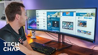 Is Super Ultrawide Too Wide Philips 499P9H Full Review  The Tech Chap [upl. by Marasco]