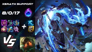 SUPPORT Xerath vs Nautilus  NA Grandmaster Patch 1451 [upl. by Anse]