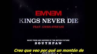 Eminem  Kings Never Die Subtitulado al español Audio original [upl. by Ataynik]