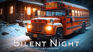 Silent Night Christmas Background music for video vlog HipHop version [upl. by Harmonie]