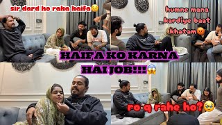 QASHIF OR ABRESH KO AAYA GUSSA😡 HAIFA KO KARNA HAI JOB PRANK ON ABRESH amp QASHIF Haifa’s vlog [upl. by Ynalem277]