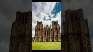 Wells Cathedral The First Gothic Cathedral in England 📍 Wells The Smallest City in England [upl. by Jauch801]