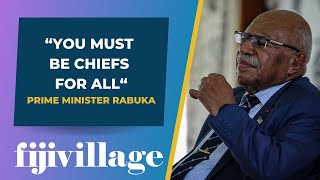 You must be Chiefs for all  Rabuka [upl. by Killy]