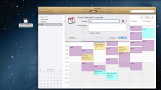 How to ICS KalenderDatei auf dem Mac importieren [upl. by Hitoshi766]