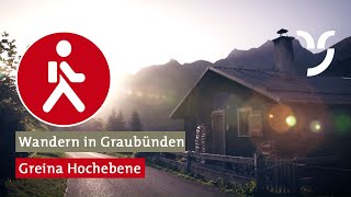 Die schönsten Wanderungen in Graubünden Greina Hochebene Surselva [upl. by Nalyd]