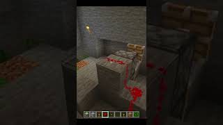 PASSAGEM SECRETA FÁCIL de FAZER minecraft construcoesminecraft minecraftbuilding [upl. by Nissy731]