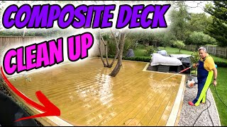 Composite Deck Clean Up [upl. by Leay895]