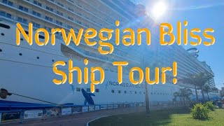 Norwegian Bliss Ship Tour 2024 [upl. by Rees]