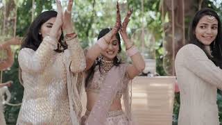 THE MOST EPIC BRIDESMAID DANCE PERFORMANCE  SAJNA JI  DIN SHAGNA DA  UTSAVKIKAMNAPURIHUI [upl. by Nauqat82]