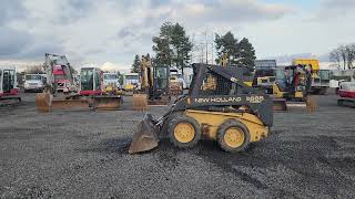 New Holland LX665 Skid Steer Loader 852221 [upl. by Airahcaz]