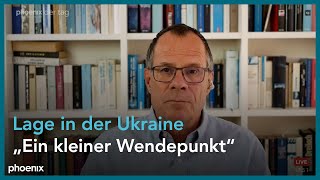 Rückeroberungen Einschätzungen von Sicherheitexperte Thomas Wiegold am 120922 [upl. by Euqinom]