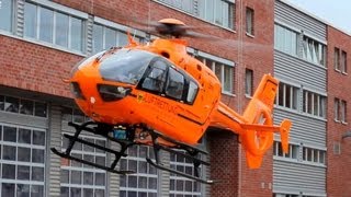 Hubschrauber Landung und Start in Wuppertal [upl. by Abixah]