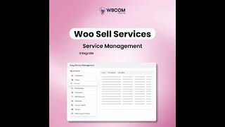 Woo Sell Services Feature  Easy Service Management  Wbcom Designs [upl. by Mungam]