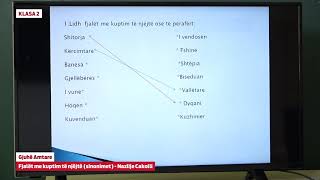 2545  Gjuhë amtare  Ushtrime Fjalët me kuptim të njëjtë Sinonimet [upl. by Assital]