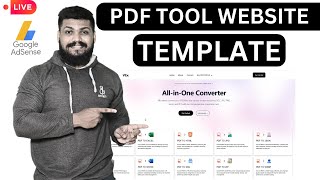 Latest tool website 2024  Ai tools  Adsense Approval Script 2024  Tool website Script 2024 [upl. by Llerdna]