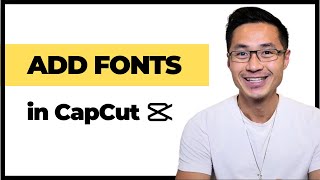 How to Add Fonts in CapCut PC or Mac [upl. by Ahsiak]