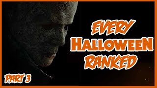 Halloween Full Series RANKED Finale  Buddys House of Horror Podcast  Buddy Candela [upl. by Corette663]