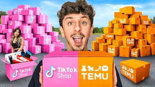 I Bought a 50000 TikTok Shop vs Temu Mystery Box [upl. by Cockburn]