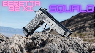 NEW Beretta 92XI Squalo vs Beretta 92 XI [upl. by Nosnej]