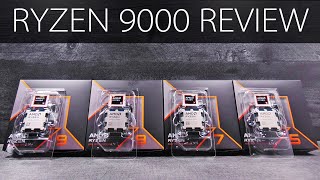 AMD Ryzen 9000 Series CPUs Reviewed  Deep Dive Productivity amp Gaming Performance [upl. by Onig]