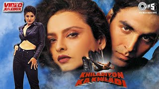 Khiladiyon Ka Khiladi  Video Jukebox  Kumar Sanu Sadhana  Akshay Kumar Rekha Raveena Tandon [upl. by Silvester]