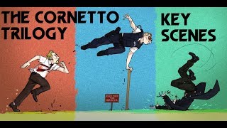 The Cornetto Trilogy  Key Scenes [upl. by Dolley]