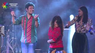 Papon Sings quotBihuquot  North East Festival 2018 [upl. by Schulein]