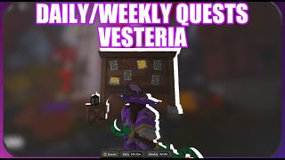 New DailyWeekly Quests In Vesteria [upl. by Jeffers823]