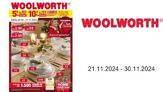 Woolworth Prospekt DE  vom 2111 bis 30112024 [upl. by Ode]