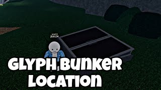 How to Find Glyph Bunker location in Fisch Roblox  glyph bunker [upl. by Lugar]