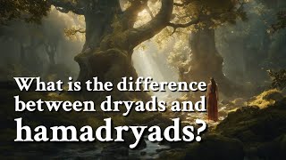 What is the difference between dryads and hamadryads Greek Mythology Story [upl. by Jacquet19]