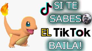 SI TE SABES EL TIKTOK BAILA CHARMANDER2024 bailesito tiktok trends pokemon charmander [upl. by Aciram]