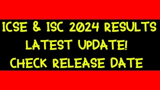 Most Exclusive CISCE 2024 ISCICSE Result Confirm NEXT WEEK Result Date 2024 TuitionICSEOnline [upl. by Ennylcaj]