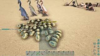 Ark Xone Manual completo do Hesperornis como domar e obter ovos de ouro [upl. by Yusem]