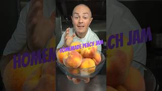 Homemade peach jam peachjam peach jam peaches homemadejamrecipe [upl. by Florri]