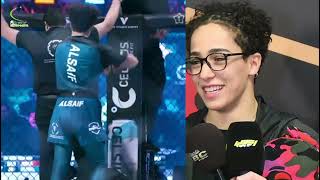 Hattan Al Saif post fight interview [upl. by Kellia214]