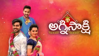 Agnisakshi serial title song  Gowri  Shankar  💑Emotional song [upl. by Eivlys284]