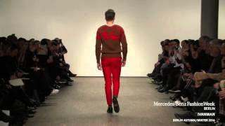 IVANMAN  Mercedes Benz Fashion Week Berlin AW16 [upl. by Ynoep]