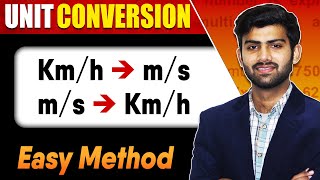 Converting kmh to ms and ms to kmh  Unit Conversion Tutorial [upl. by Eenafit644]