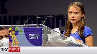 Exclusive Greta Thunberg accuses UK Government of being climate villains [upl. by Seline]