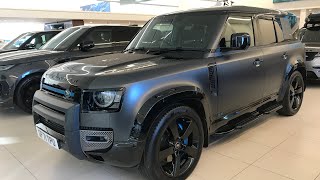 Rare rangerover defender v8 Matt grey found for sale  Barrett’s Canterbury 19012023 [upl. by Eilata]