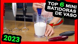 Top 6 🔴 Mejores MINI BATIDORAS de VASO 🥛 o ESPUMADORES de LECHE 2024 [upl. by Repsag]