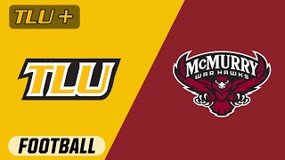 TLU vs McMurry  D3 NCAA Football  102624 [upl. by Dibbell]