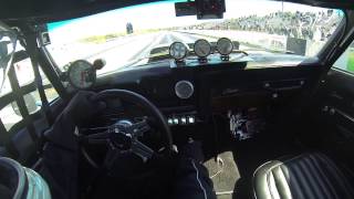 GoPro Helmet Cam  Round 1 Win  New England NHRA Hotrod Reunion [upl. by Hcirteid]