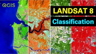 Landsat 8 Image Classification using QGIS [upl. by Mieka]