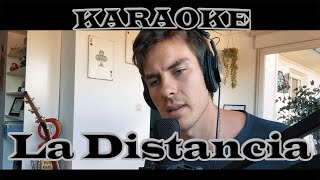 🎤 Dvicio  La Distancia ft Matisse Karaoke [upl. by Krisha842]