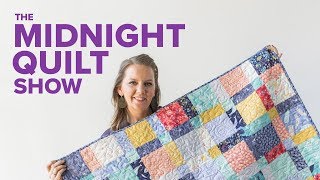 Machine Quilting 101 with Angela Walters  Midnight Quilt Show [upl. by Dinan]