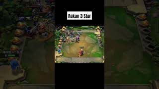 Rakan 3 Star tft teamfighttactics 3star rakan [upl. by Nipahc32]