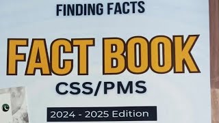 Perfect Factbook That can help you to top CSS  PMS amp Upsc [upl. by Yrffoeg]